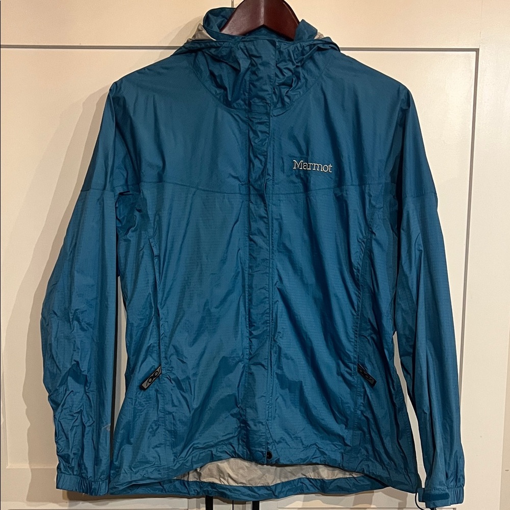 Marmot Teal Precip Jacket